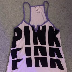 Pink tank top